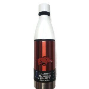 NCAA Arkansas Razorbacks Universal Ultra Water Drink Bottle Stainless Steel 25oz